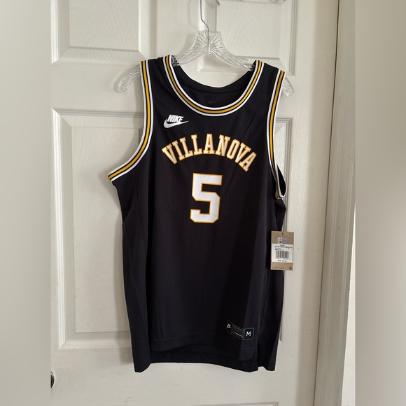 Nike Villanova Black and Gold Basketball Jersey